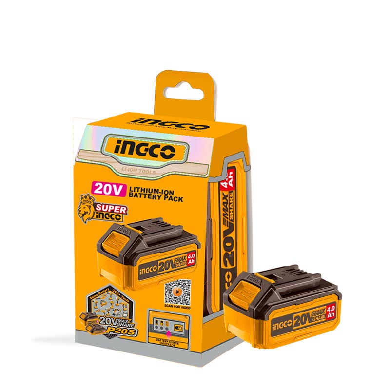 INGCO Lithium-Ion Battery Pack - FBLI20011, FBLI20021, FBLI20031