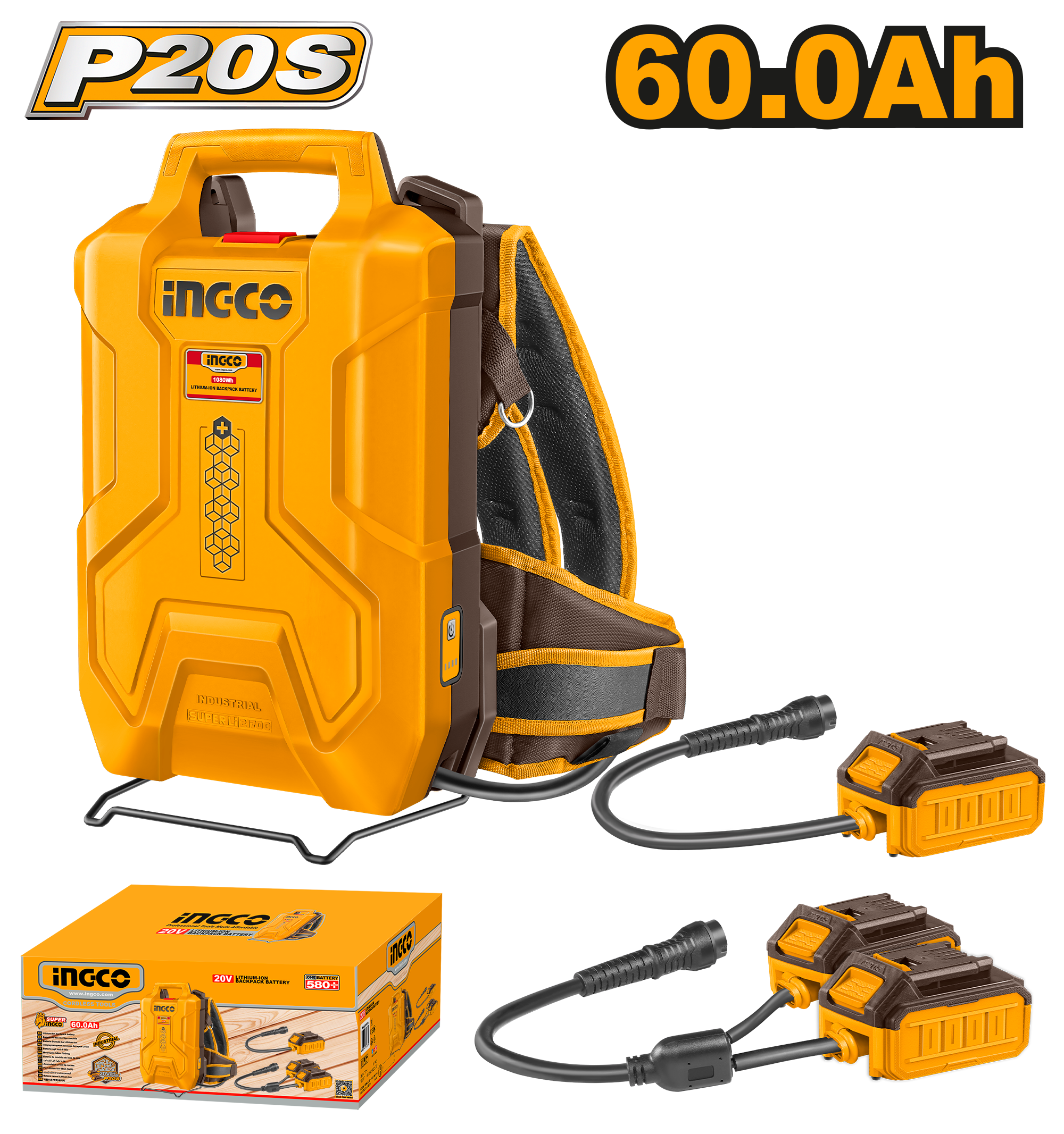 INGCO Lithium-Ion Backpack Battery - FBLI241110