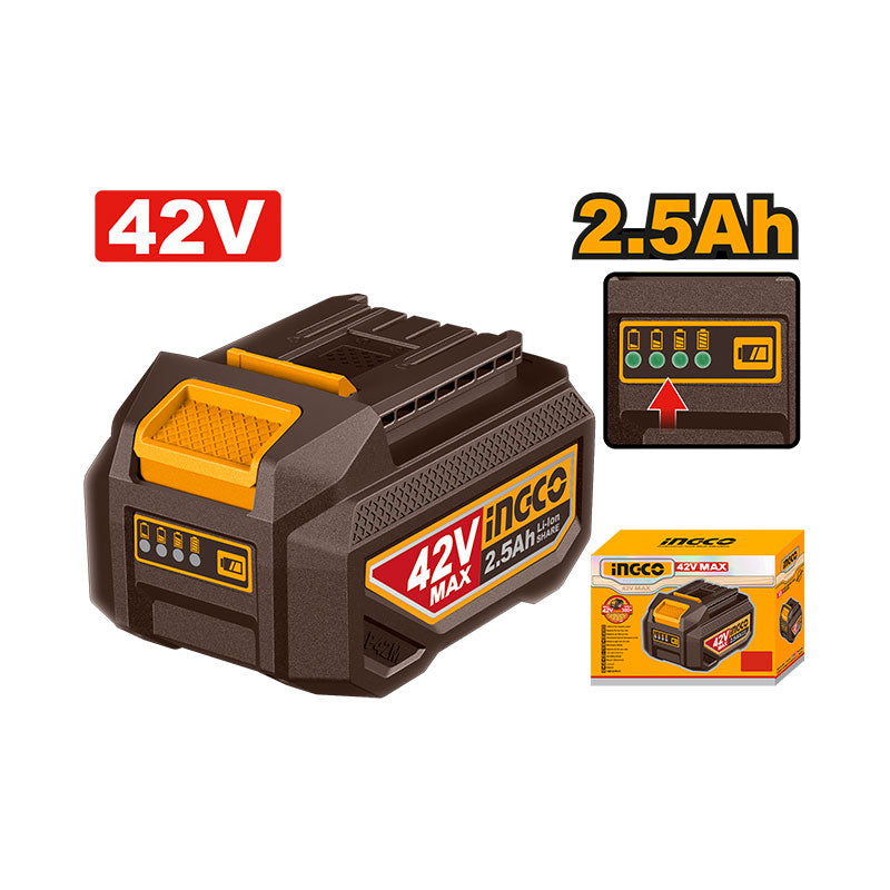 INGCO 2.5Ah Lithium-Ion Battery Pack - FBLI42251