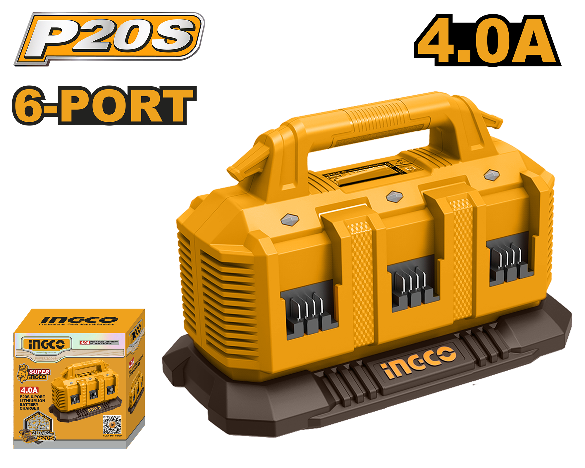 INGCO P20S Battery Charger  - FCLI2064