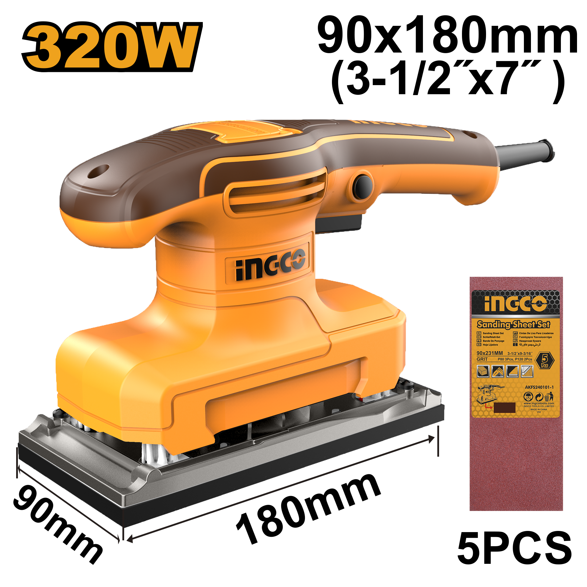 INGCO Finishing Sander - FS3216 Main image