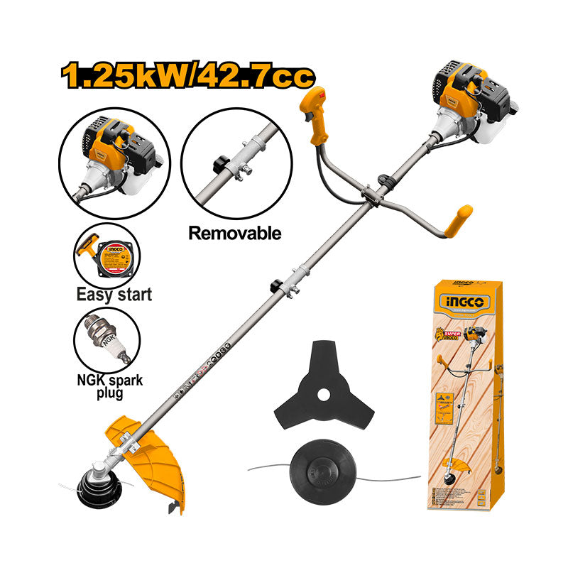 INGCO Gasoline Grass Trimmer and Bush Cutter - GBC5434421