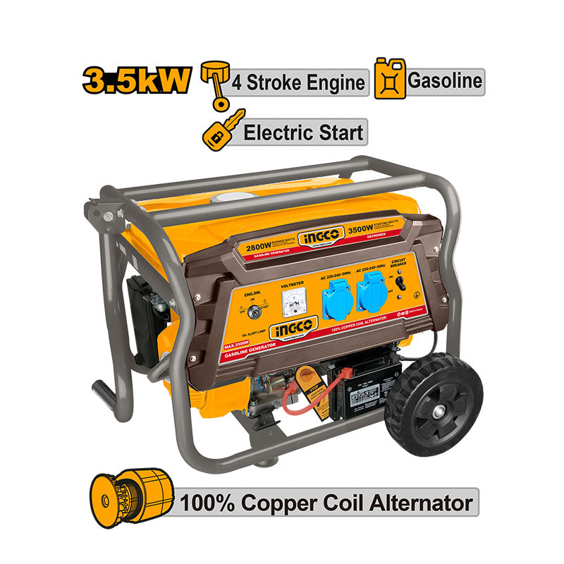 INGCO Gasoline Generator - GE35006ES