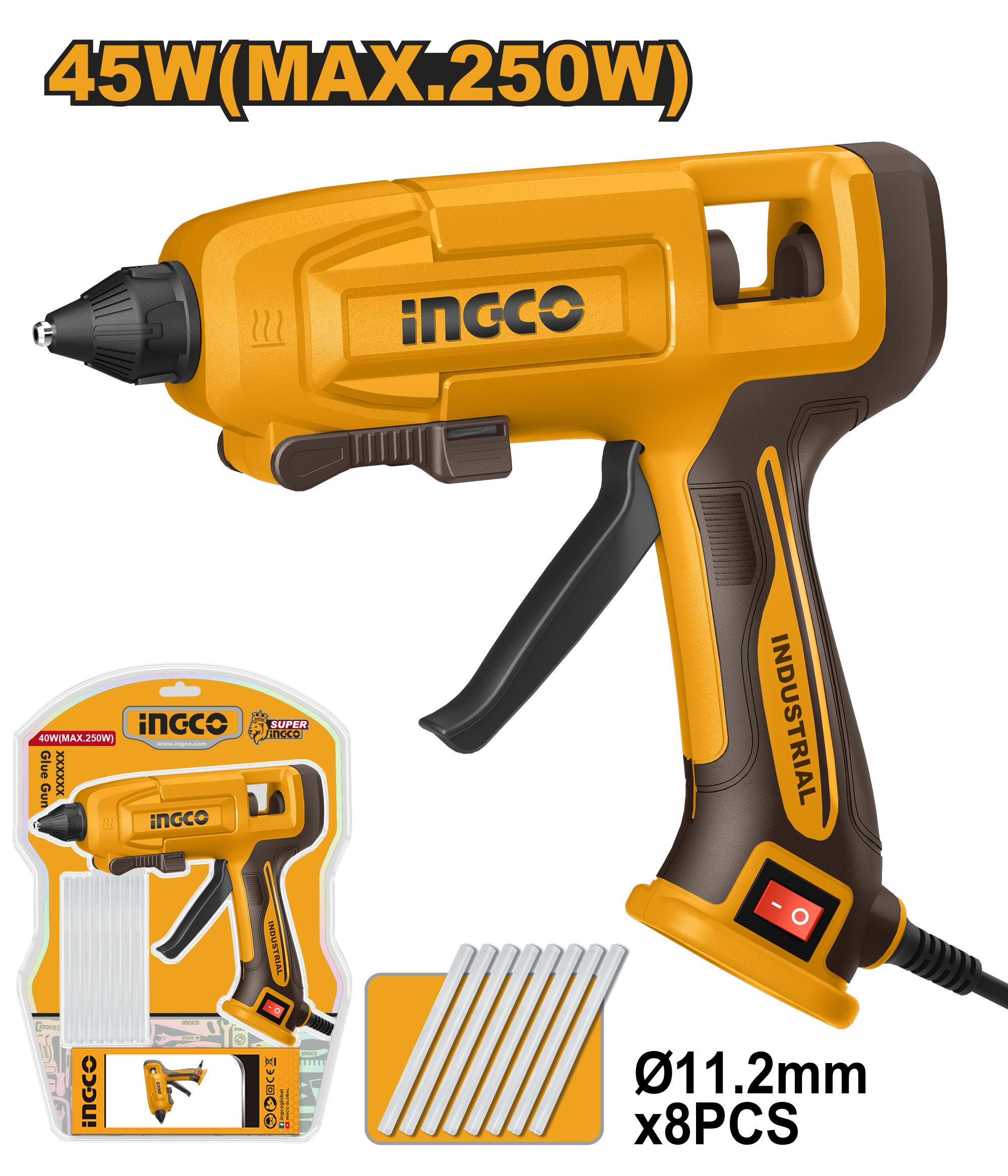 INGCO Glue Gun - GG408 Main image
