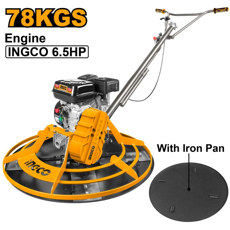 INGCO 78KGS 6.5HP Gasoline Power Trowel - GPT361-2
