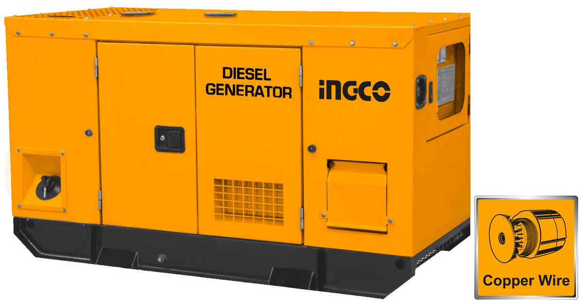 INGCO Silent Diesel Generator - GSE150K1-1