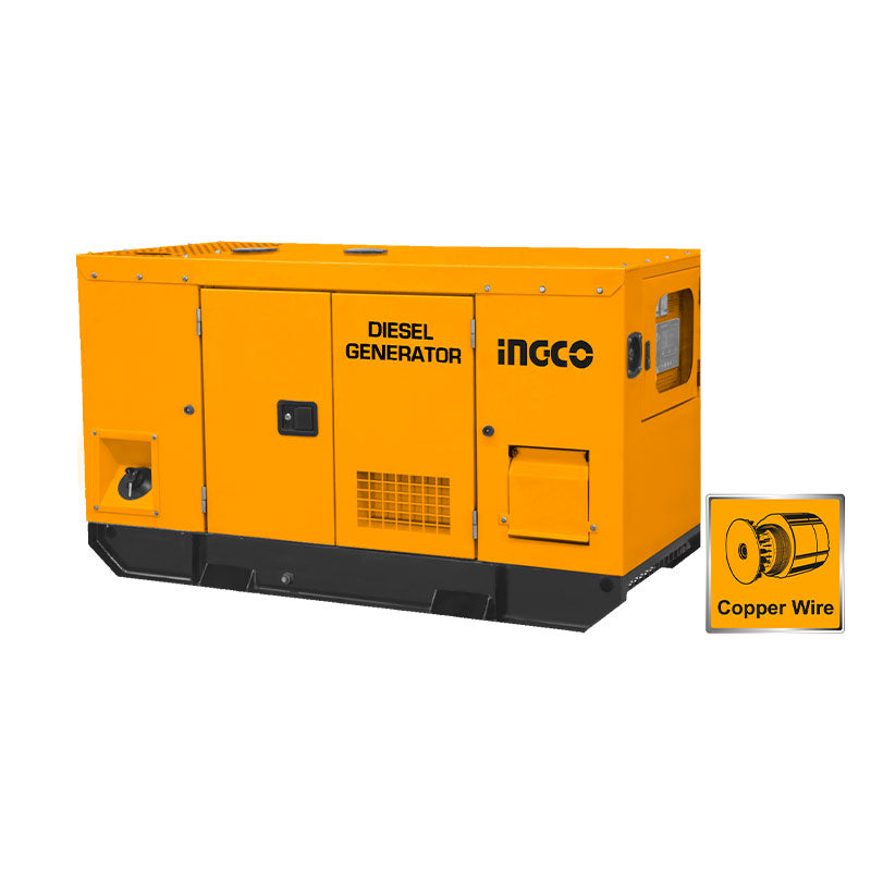 INGCO Silent Diesel Generator - GSE150K3.1