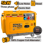 INGCO Silent Diesel Generator - GSE500032