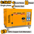 INGCO Silent Diesel Generator - GSE65001