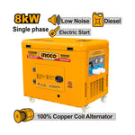 INGCO Silent Diesel Generator - GSE80001