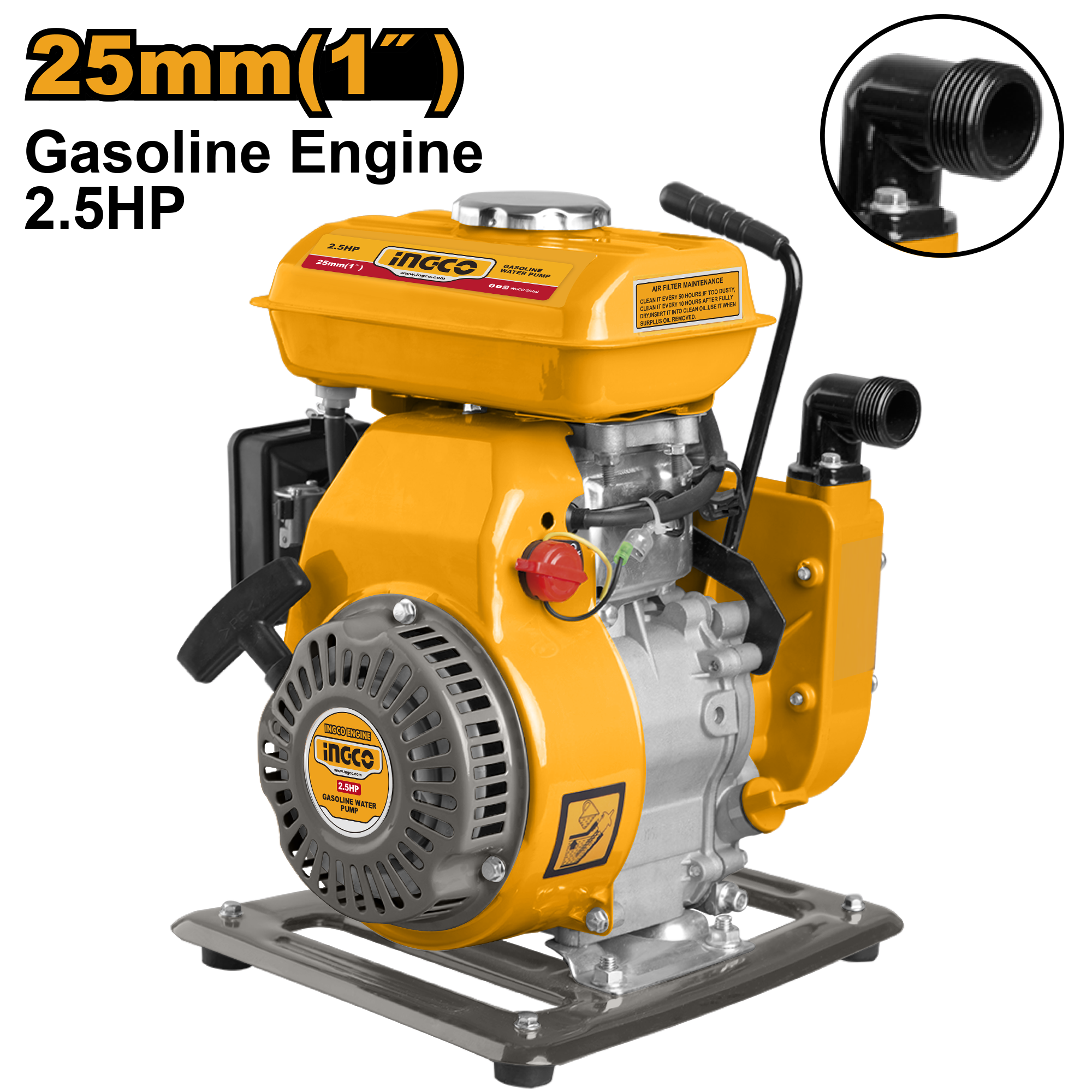 INGCO Gasoline Water Pump - GWP102