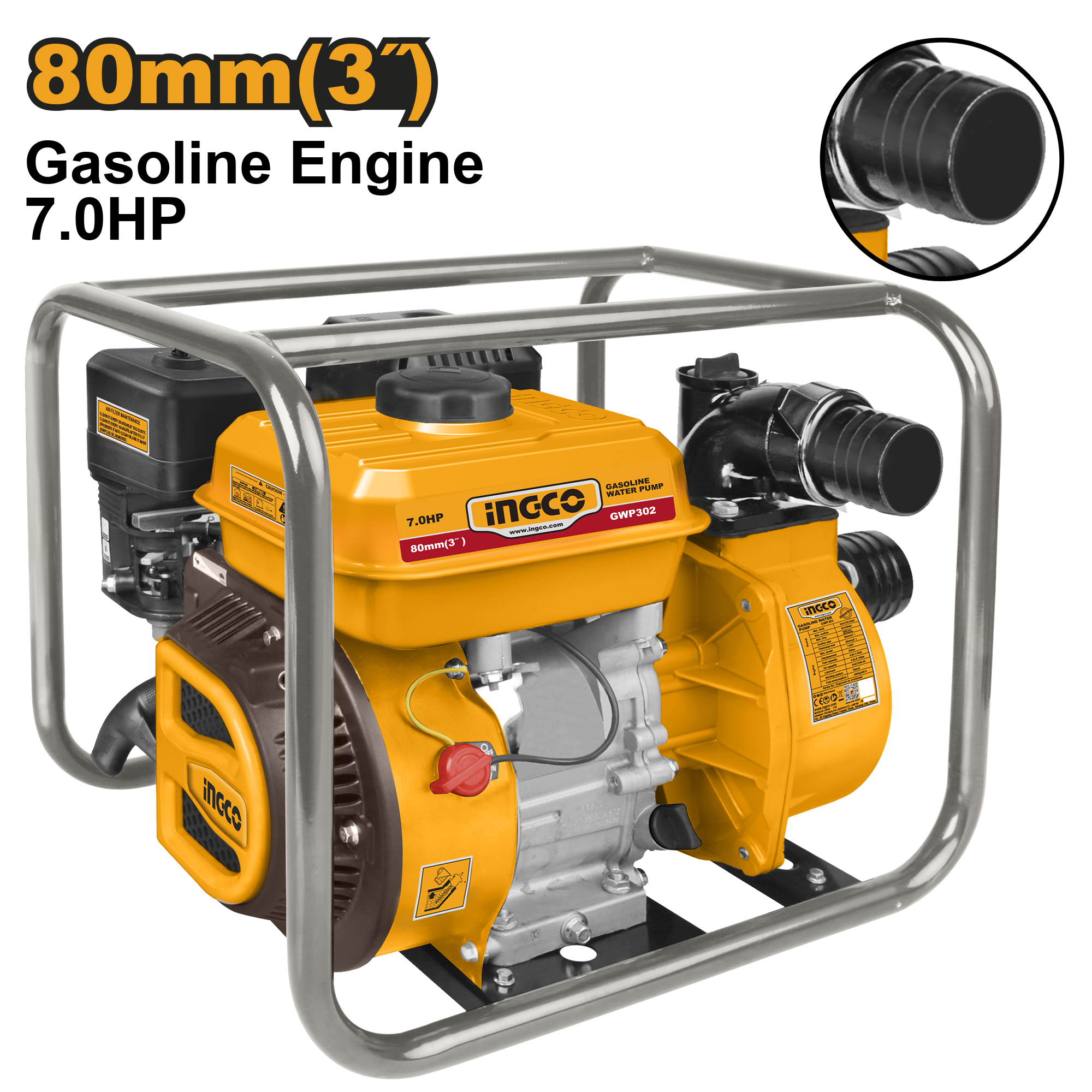 INGCO Gasoline Water Pump - GWP302