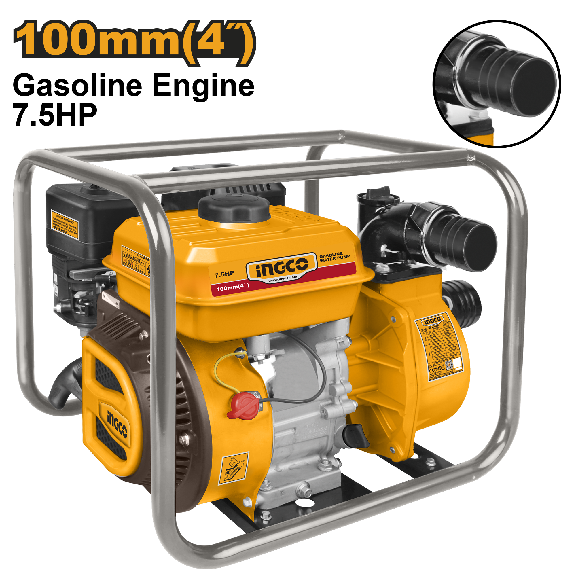 INGCO Gasoline Water Pump - GWP412