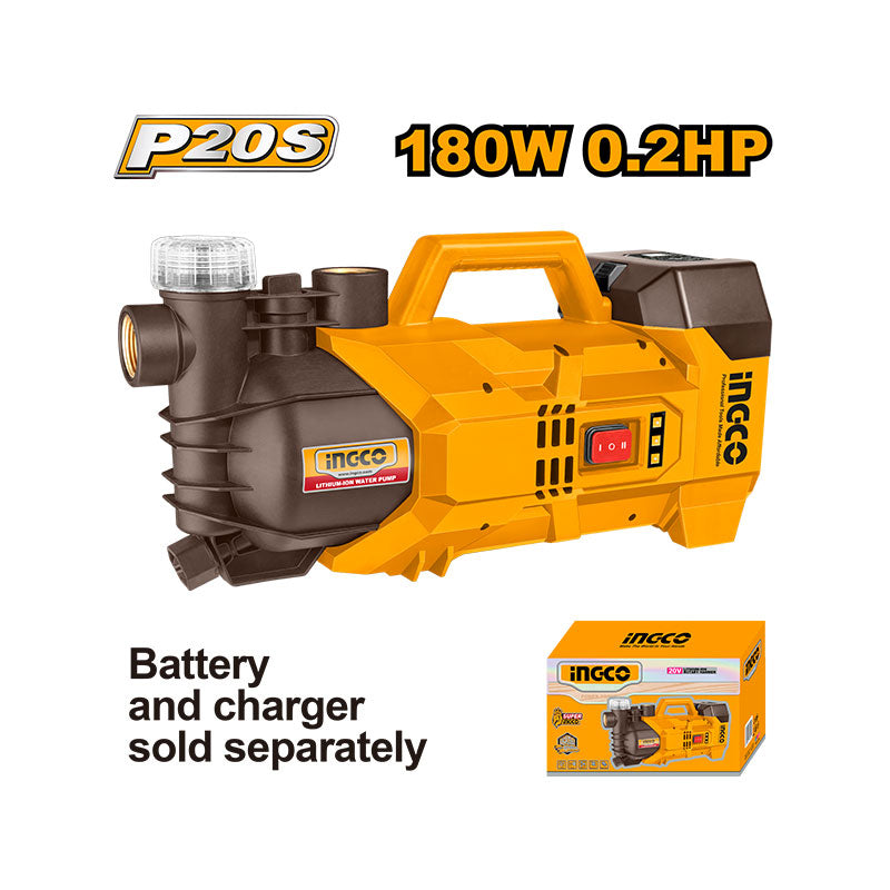 INGCO Cordless Water Pump - GWPLI201801