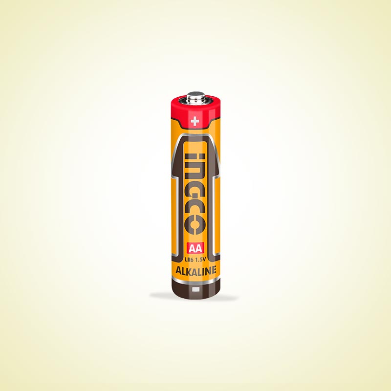 INGCO 128 PCs/Display Box, LR6 AA Alkaline Battery - HAB2A01