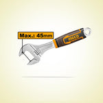 INGCO 300MM (12") Extra Wide Opening Adjustable Wrench - HADW131128