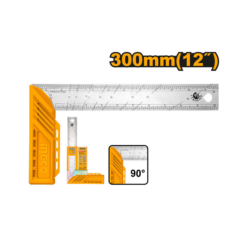 INGCO 300MM (12") Angle Square - HAS123002