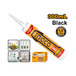 INGCO 300ML Acetic Silicone Sealant (Black) - HASS03
