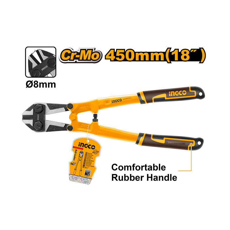 INGCO 450MM (18") Bolt Cutter - HBC0818
