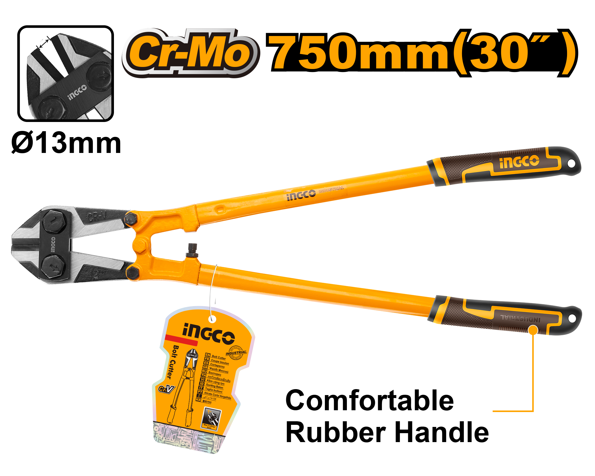 INGCO 750MM (30") Bolt Cutter - HBC0830
