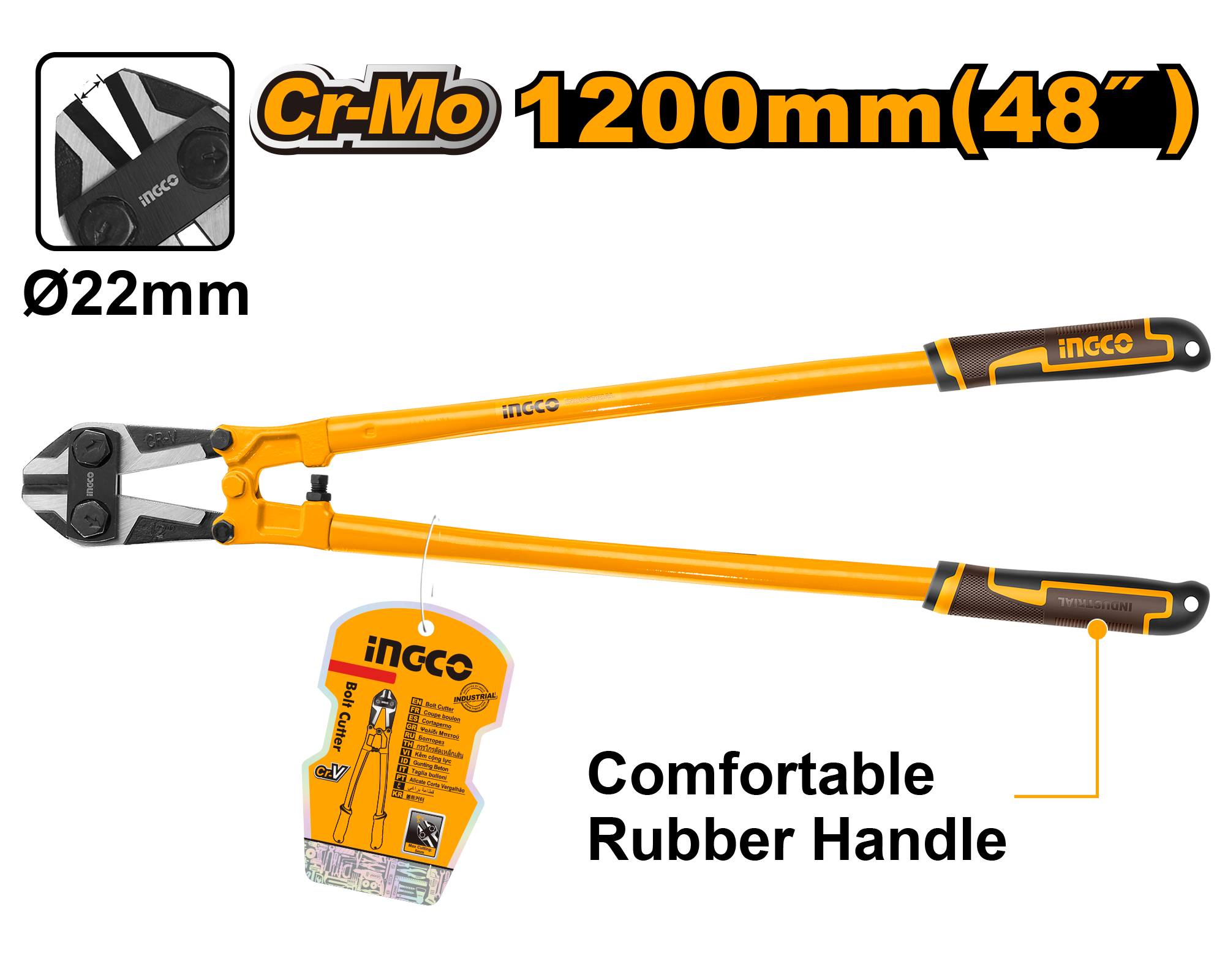 INGCO 1200MM (48") Bolt cutter - HBC0848