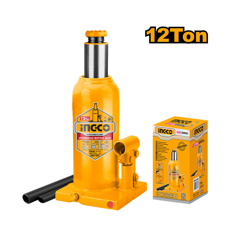 INGCO 12 Ton Hydraulic Bottle Jack - HBJ1202