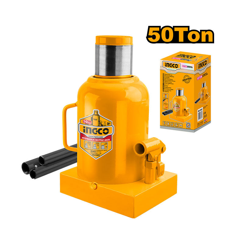 INGCO 50 Ton Hydraulic Bottle Jack - HBJ5002
