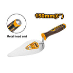 INGCO Metal Head End, 150MM (6") Bricklaying Trowel - HBT618