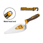INGCO Metal Head End, 200MM (8") Bricklaying Trowel - HBT818