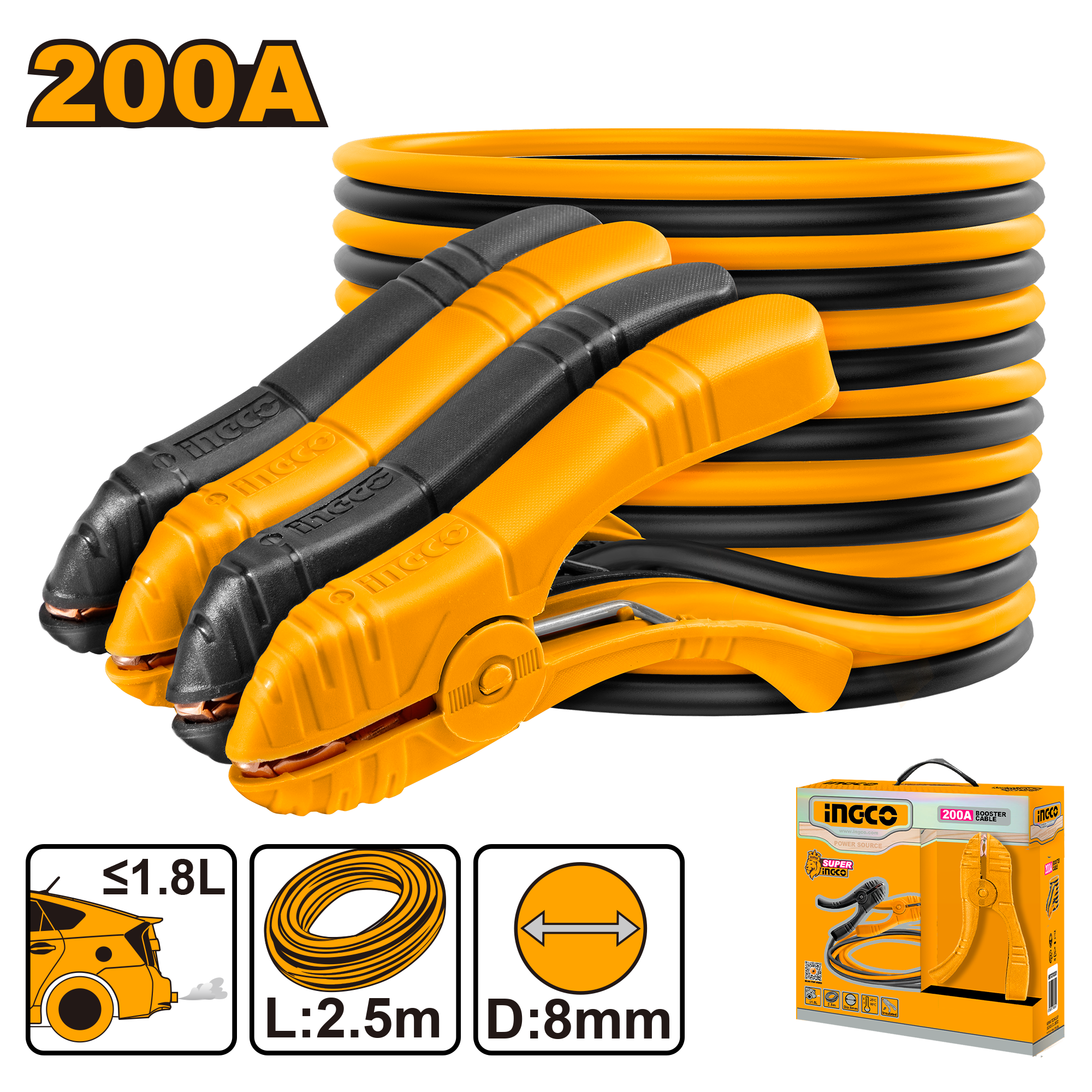 INGCO Booster Cable - HBTCP2001