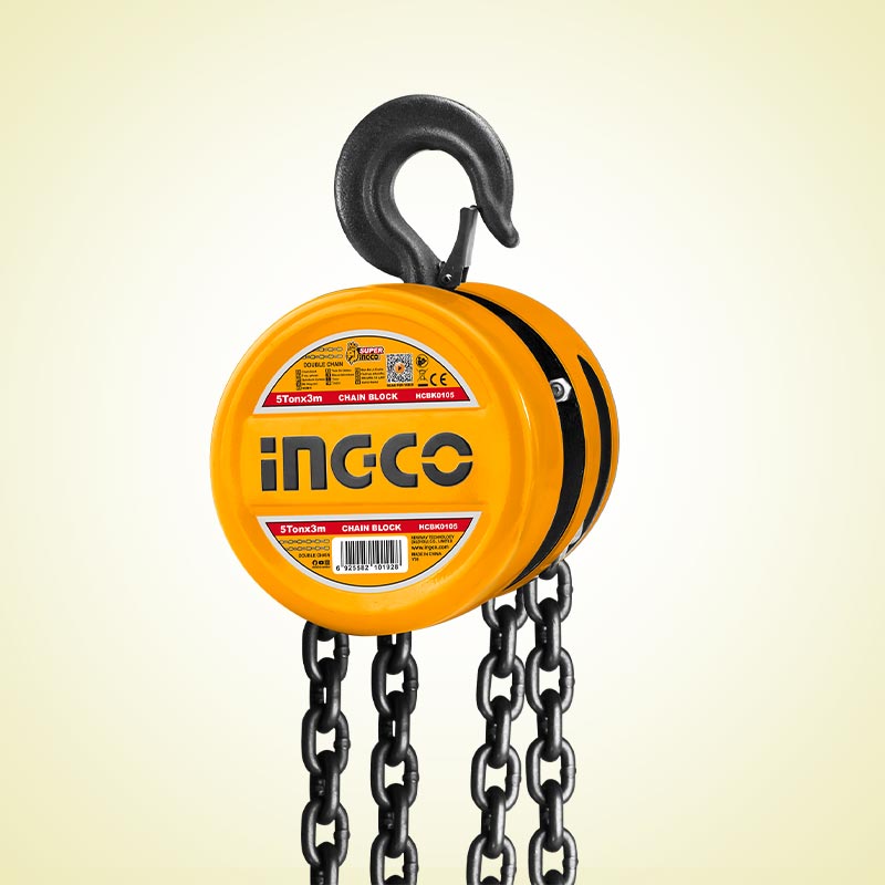 INGCO 5 Tonx3M Double Chain Block - HCBK0105