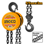 INGCO 5 Tonx3M Double Chain Block - HCBK0105