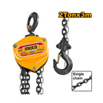 INGCO 2 Tonx3M Single Chain Block - HCBK0202