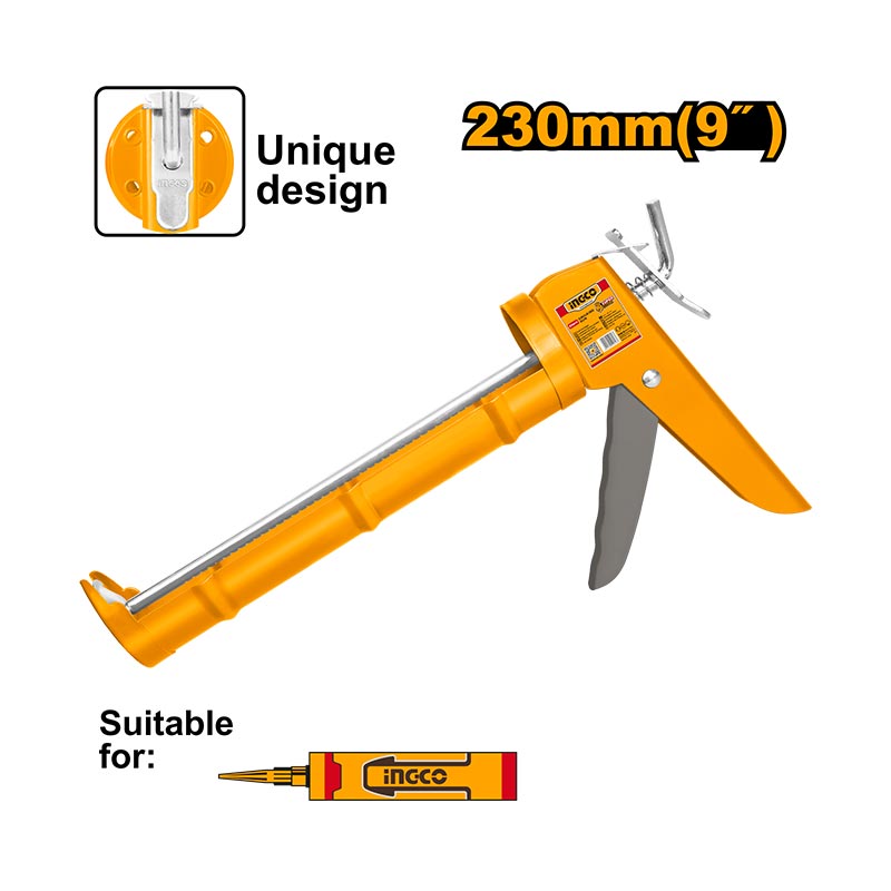 INGCO 230MM (9") Caulking Gun - HCG1809