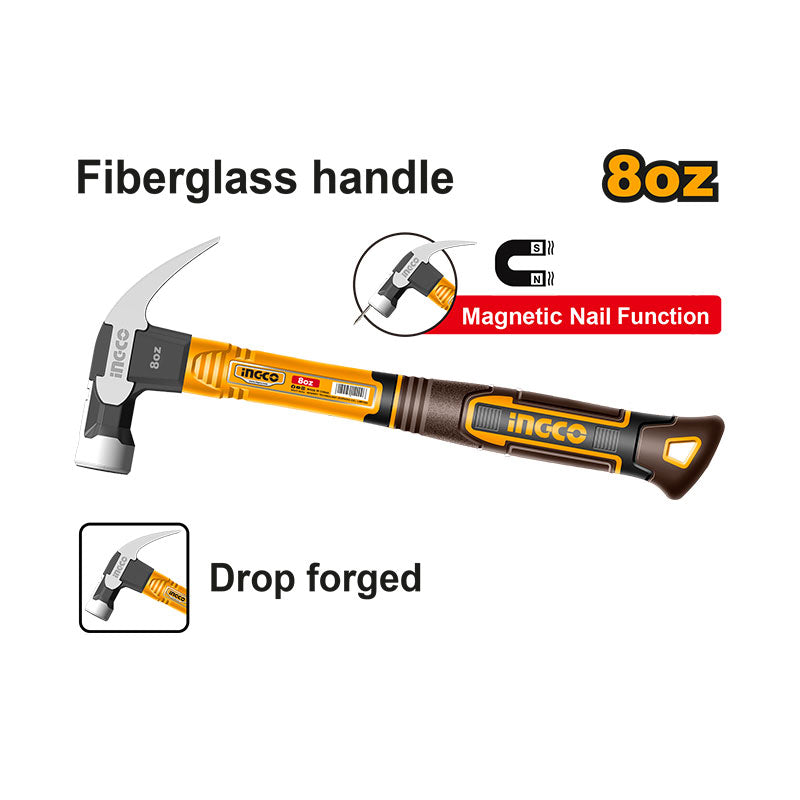 INGCO 8 Oz Claw Hammer - HCH81008