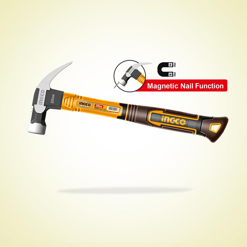INGCO 20 Oz Claw Hammer - HCH81020