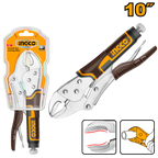 INGCO 10" Curved Jaw Locking Plier - HCJLW0210
