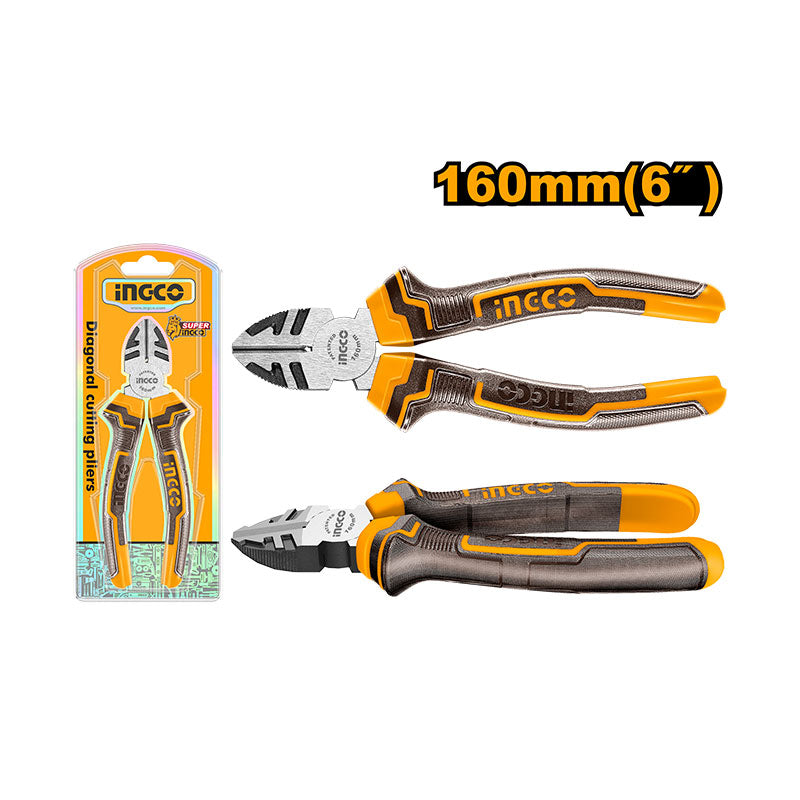 INGCO 160MM (6") Diagonal Cutting Pliers - HDCP08168