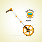 INGCO 0-9999.9M Digital Display Measuring Wheel - HDMW23
