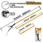 INGCO 2800MM Extendable Pole Saw & Pruner - HEPS25281