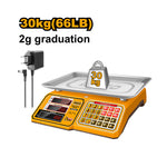 INGCO 30KG (66LB) Electronic Scale with 2G Graduation - HESA3303