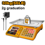 INGCO 30KG (66LB) Electronic Scale with 2G Graduation - HESA3303
