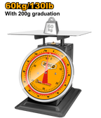 INGCO 60KG/130LB Spring Scale with 200G Graduation - HESA5601