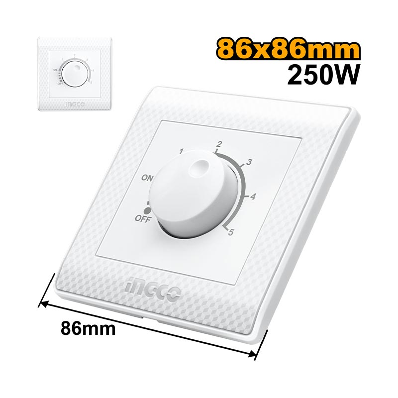 INGCO Fan Controller 250W - C120 - HESFC02501