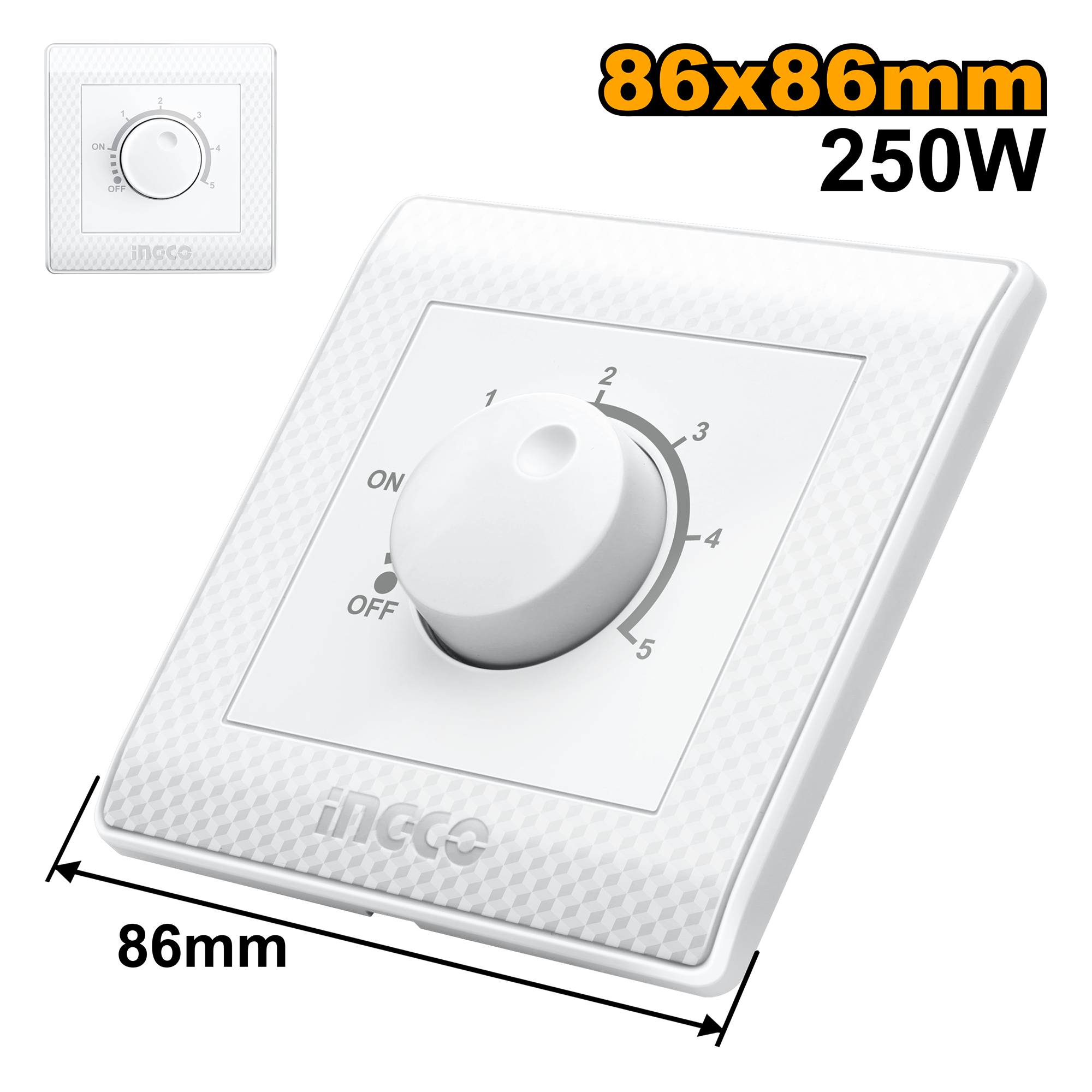 INGCO Fan Controller 250W - C120 - HESFC02501 Main image