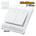 INGCO Switch 2-Way 2 Gang 16A - C120 - HESSH02103