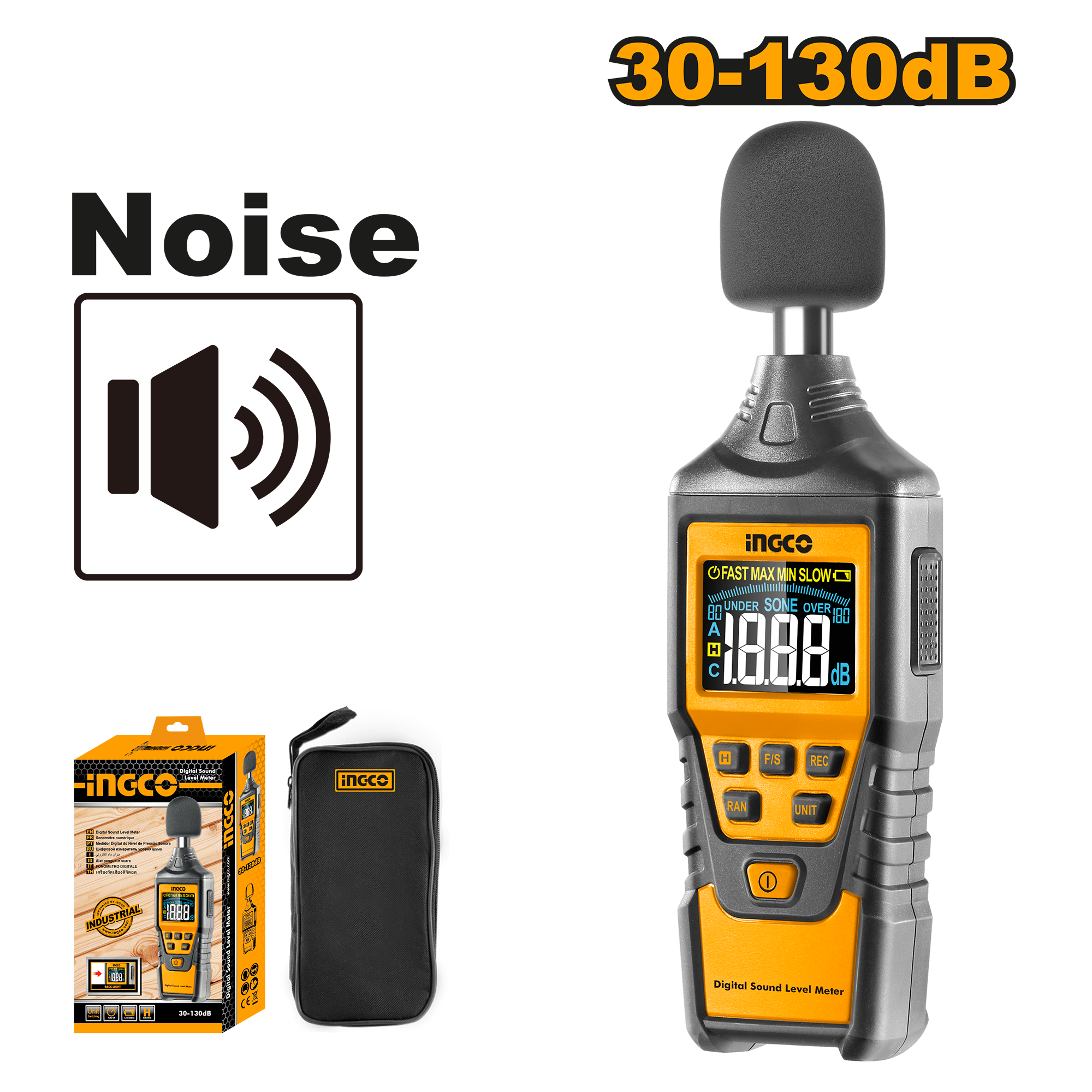 INGCO Digital Sound Level Meter - C20 - HETSL01 Main image