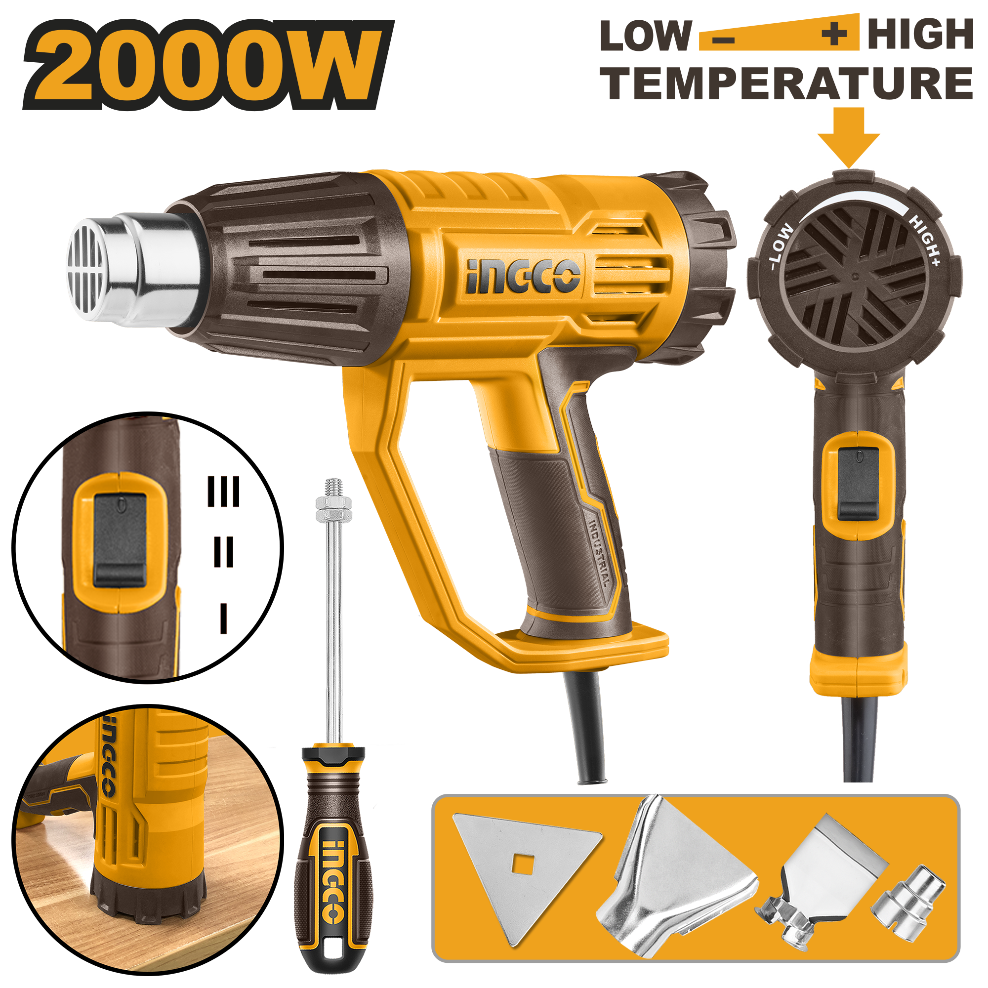 INGCO Heat Gun  - HG200047