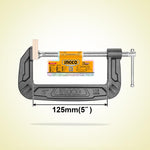 INGCO 125MM 5" G Clamp - HGC0105