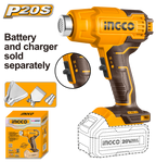 INGCO Lithium-Ion Heat Gun 20V - C10 - HGLI2002